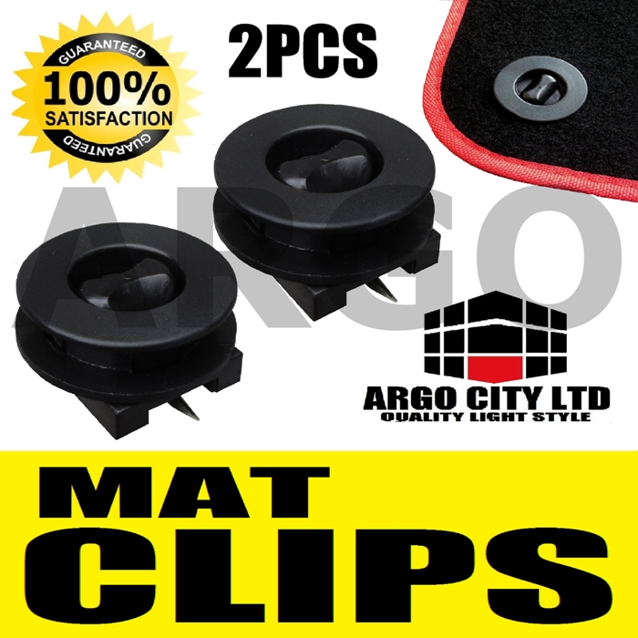 CAR MAT CARPET CLIPS FIXING GRIPS CLAMPS FLOOR HOLDERS SLEEVES PREMIUM